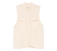 Aya Muse - Gilet con Bottoni e Cravatta - - Jackets - Donna - Beige - M