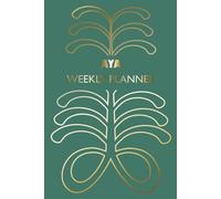 AYA Weekly Planner. With Blank Dates and African Maxim & Proverbs. 6”x9” (15.24 x 22.86 cm), 54 Weeks Organizer, 118 pages