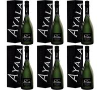 Ayala - Champagne Brut Majeur con astuccio - Cassa di 6 x 75 cl