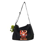 Ayanami Rei - Borsa sportiva da palestra Asuka Langley Soryu, borsa da viaggio per fine settimana e pernottamento, borsa a tracolla cilindrica, Asuka Langley Soryu Nero, 30*20*20CM