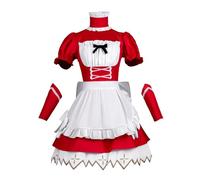 Ayanami Rei Costume Cosplay Asuka Langley Soryu Cosplay Outfits, Blu Rosso Ayanami Rei Cameriera Costume da donna Vestito Anime Cosplay Outfit Halloween Natale Carnevale Festa Giochi di Ruolo Vestiti