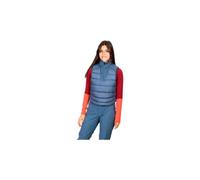 Ayaq forno cappotto senza maniche blu grigio