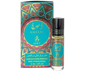 AYAT - 6 x 6 ml, olio profumato per uomo e donna, lunga durata e comfort (Ameeri)