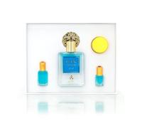 Ayat Perfumes - Cofanetto Prestige Completo Musk Collection - Eau de Parfum 50 ml, Muschio 5 ml, Oli Profumati 12 ml & Unguento da 18 gr - Fragranza Dubai (Cofanetto Musk Cotton)