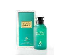 AYAT PERFUMES - Eau de Parfum 100 ml Fragrance de Dubai pour les hommes et les femmes - Parfum femmes et hommes - Cadeau idéal (Ocean Blue)