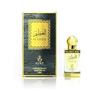 AYAT PERFUMES - Olio profumato 12 ml di Dubai | Musk Halal per uomo e donna senza alcol | Estratto di profumo/attar per un odore duraturo | Fragranza araba prodotta e progettata a Dubai (Al Azeem)