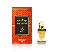AYAT PERFUMES - Olio profumato 12 ml di Dubai - Musk Halal per uomo e donna senza alcol | Estratto di profumo/attar per un odore duraturo | Fragranza araba prodotta a Dubai (Oud Sharqia)