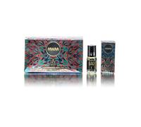 AYAT PERFUMES - Set di 12 muschi oli profumati FANAA Attar profumo Halal & Vegan 3 ml senza alcool - profumo arabiano orientale per donna e uomo a lunga tenuta - prodotto a Dubai
