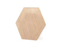 AYAZER Barra Esagonale in Ottone H62 - Dimensioni Lato Esagonale 4-30 mm, Lunghezza 200/500 mm for Fai da Te(9x500mm)
