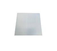 AYAZER Piastra in Lega di Alluminio 5052 anodizzata Spazzolata Argento - Spessore 0,5-2 mm, Dimensioni 100x100/200x200/200x300/300x300 mm(200X300X0.5mm 3PCS)