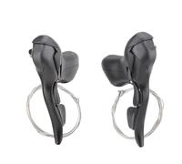 AYBDSJNWSF Compatibile for Micro Bici Da Strada Comandi 3x7 3x8 3x9 3x10 3X11 Velocità Leva del Freno Della Bicicletta 2x7 2x8 2x9 2x10 Deragliatore(2x8 Speed SL)