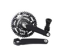AYBDSJNWSF Corona e guarnitura a tripla velocità 104BCD, compatibile con pedivella SLX XT, parti di ricambio for mountain bike 9/10