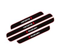 AYBEN 4 Pezzi Battitacco Adesivi Soglie Porte, per Suzuki Swift III 2005-2023 2024 2025 Auto Esterno Piastra Batticalcagno Protezione Porta Soglia Sticker