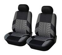 AYBEN Coprisedili Auto Anteriore, per Suzuki Jimny 2019-2023 2024 Set Copri-Sedile per Guidatore e Passeggero, Accessori Auto Interno,B Grey