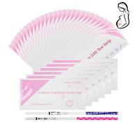 AYBUY 25 pezzi Test di Ovulazione e 6 Test Gravidanza, sensibili 25mIU/ml, confezionati singolarmente (Stile B）
