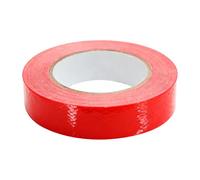 AYBUY Gaffer adesivo fluo, 19 mm x 25 m, 1 Rotolo Nastro Bagliore Luce Nera Uv, Nastro Tessuto Gaffer Neon per il Partito Art Craft Decorazioni di Halloween, Rosso