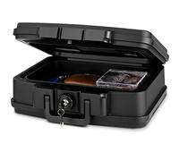 AYCDL Cassaforte di Sicurezza Ignifuga, Cassaforte Portatile con Serratura A Chiave E Comoda Maniglia, Armadio di Sicurezza Larstora per Documenti