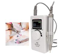 AYCDL Kit per manicure elettrico Gel Acrilico Nail File Drill Machine Pro Cordless Brushless Motor Pedicure Attrezzatura per Nail Art Strumenti di lucidatura per uso personale, 80 W 40000 giri/min