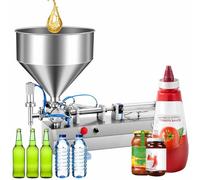 AYCDL Macchina di rifornimento della pasta, Liquido della pasta completamente automatico, Macchina di rifornimento pneumatica quantitativa, Riempitrice di bottiglie in acciaio inossidabile, per olio