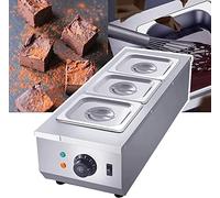 AYCDL Pentola per sciogliere il cioccolato, riscaldamento dell'acqua/controllo digitale, riscaldatore automatico per cioccolato, 30 ℃ ~ 80 ℃ / temperatura regolabile, macchina per fondere il