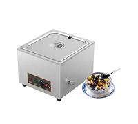 AYCDL Scaldabagno commerciale,Macchina per scaldare la perla di tapioca,Macchina di conservazione del calore della zuppa di cibo elettrico 1000W,Riscaldamento automatico del cioccolato di fusione pot