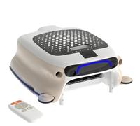 AYCDL Skimmer robotico per piscina, robot per la pulizia della piscina, skimmer automatico senza fili con capacità di 10 litri e schiuma anti-blocco, per piscine interne ed esterne
