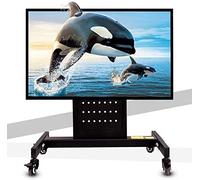 AYCDL Supporto TV con Ruote, Supporto Mobile per TV, Supporto per Carrello Mobile per Schermo Piatto LCD, Supporto per Espositore da Pavimento, Supporto per Espositor