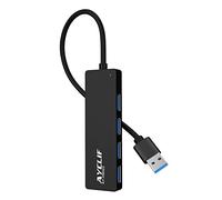 AYCLIF - Hub USB 3.0 a 4 porte, portatile, ultra sottile, per MacBook, iMac Pro, Mac Mini/Pro, Surface Pro, Dell, HP