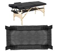 AYDZWJM Amaca da porta massaggi, con tasca in rete extra large sotto la scrivania per cuscini, cuscini, lenzuola e accessori, crea più spazio sotto il tavolo (130 x 55 cm)