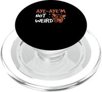 Aye Aye Non sono strano Divertente Aye Aye Primate Aye-Aye Whisperer PopSockets PopGrip per MagSafe