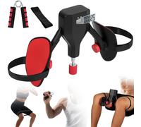 AYESY Attrezzo Interno Coscia, 50kg Attrezzi Esercizi Pavimento Pelvico Muscoli per Donne e Uomini, Allenatore per Cosce Correzione Glutei, con Fascia Elastica per Casa Yoga, Glutei Trimmer