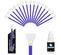 AYESY Kit di Pulizia Sensori per Telaio Completo con 15 Pezzi Liquido 10ML Panno 24mm in Microfibra per Lenti Lenti Filtri Dispositivo