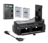 ayex Impugnatura batteria compatibile con Nikon D5300 D3100 D3200 D3300 come BG-2F MB-D3100 + 2 batterie EN-EL14 + doppio caricatore USB