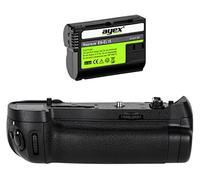 ayex Impugnatura per batteria AX-D850, adatta per Nikon D850 (simile a MB-D18), compatibilità al 100%, con 1 batteria EN-EL15B, impugnatura per batteria ideale per scattare foto in formato verticale