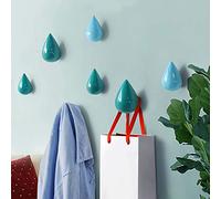AYGCI Gancio Creativo Gocce d'acqua Ganci per vestiti Gancio Da Parete In Legno Hanger Decorazione Moderna Della Parete 2 pezzi