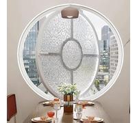 AYHARYLH Finestra di Ventilazione Girevole a 360°,Dotata di Oblò con Telaio In Lega di Alluminio Bianco, Utilizzata Per La Ventilazione Domestica(White+Clear,70cm/27.5in)