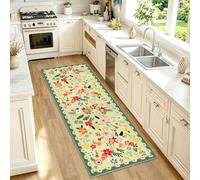 AYHSMNOU Tappeti Cucina Moquette Pavimento Moderno Verde 80x350cm