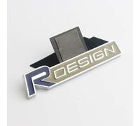 AYHYA Auto Distintivo Emblema Adesivo per Volvo R Design XC60 V70 S60 V40 V60 C30 V50, Auto Distintivo Dell'emblema Adesivi -Auto Logo Emblema Adesivi, Auto Stemmi Decorazioni, E