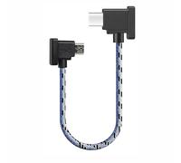 AYHYHLJZJ Cavo USB C a USB Micro 30 cm nylon compatibile con droni come DJI Mini SE, Mavic Mini, Mavic Air, Mavic 2 Pro, cavo di trasferimento dati OTG per controller RC e smartphone