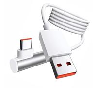 AYHYHLJZJ Cavo USB C da 1,8 m 120 W 6 A Charge Fast 90 gradi per Xiaomi Redmi Note 13 Pro 12 Pro 11s 13C, cavo USB C angolare ricarica rapida 67 W cavo dati Charge per Xiaomi 15T Pro 14 Ultra 13