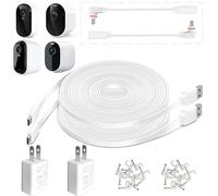 AYIIFEI Cavo di ricarica da esterno per Arlo Essential (1-3 Gen), Essential/XL (1a generazione), Essential 2K/XL (2a/3a generazione) e Arlo Pro Security Camera 2K HDR (6a generazione), cavo di
