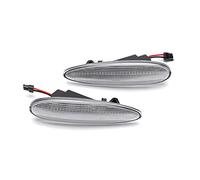 Ayikeiy 2pz LED Indicatori direzione dinamici frecce dinamiche indicatore direzione dinamico indicatore laterale compatibile con Fiat Bravo e Brava HGT Marea Croma II Palio Albea Strada Euro Spec