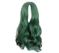 AYIMEIS Discendenti Cosplay Parrucca Riccia Lunga Discendenti Cosplay Costume Evie Mal Uma Cosplay Wig Natale Halloween Carnevale Party Performance Costume Parrucca Colorate/Verde/Blu/Viola