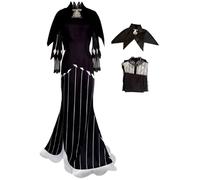 AYIMEIS Echidna Cosplay Costume Completo Anime Re Zero Cosplay Outfit Echidna Uniforme Abito Gotico da Strega Natale Halloween Carnevale Party Stage Performance Costume Adulto