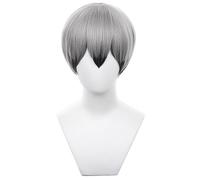 AYIMEIS Haikyuu Shinsuke Kita Cosplay Parrucca 30cm Anime Haikyuu Cosplay Shinsuke Kita Wig Natale Halloween Carnevale Party Performance Costume Accessori Anime Parrucca Adulti