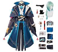 AYIMEIS Honkai Star Rail Anaxa Cosplay Costume Completo con Parrucca Honkai Star Rail Cosplay Outfit Anaxa Uniforme Natale Halloween Carnevale Party Stage Performance