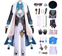 AYIMEIS Honkai Star Rail Cosplay Aventurine Cosplay Costume Completo Set Deluxe Honkai Star Rail Cosplay Outfit Aventurine Uniforme Natale Halloween Carnevale Party Stage Performance Costume