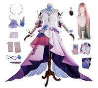 AYIMEIS Honkai Star Rail Cyrene Cosplay Costume Completo con Parrucca Honkai Star Rail Cosplay Outfit Demiurge Cyrene Uniforme Natale Halloween Carnevale Party Stage Performance