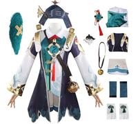 AYIMEIS Honkai Star Rail HuoHuo Cosplay Costume Completo con Parrucca e Coda Honkai Star Rail Cosplay Outfit HuoHuo Uniforme Natale Halloween Carnevale Party Stage Performance