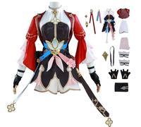 AYIMEIS Honkai Star Rail March 7th Cosplay Costume Completo con Parrucca Honkai Star Rail Cosplay Outfit Xianzhou March 7th Uniforme Natale Halloween Carnevale Party Stage Performance